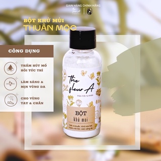 Bột khử mùi hôi nách thảo mộc ngăn mồ hôi nách và loại bỏ mùi hôi - thảo mộc the fleura handmade