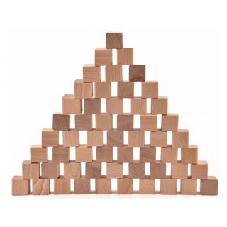 Khối gỗ vuông 5cm - cube 5cm (gỗ mộc)