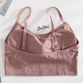 BRALETTE THỂ THAO HỞ LƯNG KHÔNG GỌNG MÚT MỎNG
