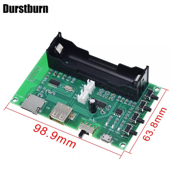 Mạch Khuếch Đại Âm Thanh Bluetooth Xh-A150 PAM8403 5W*2 Thẻ TF Hai Kênh Chuyên Dụng