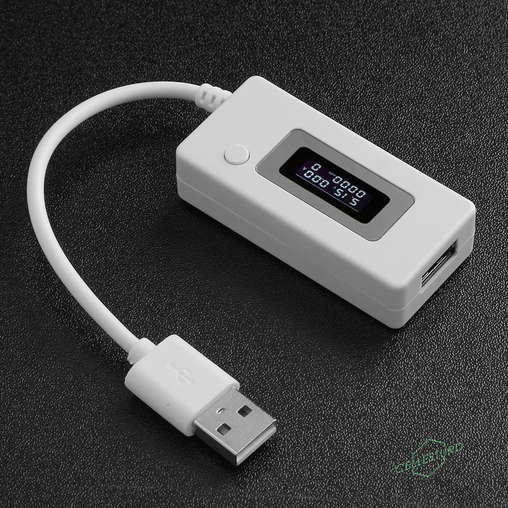 Usb Kiểm Tra Điện Áp Cs Lcd Cổng Micro Usb