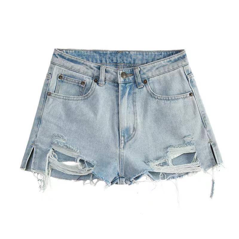 IELGY Women's Summer High Waist Denim Shorts