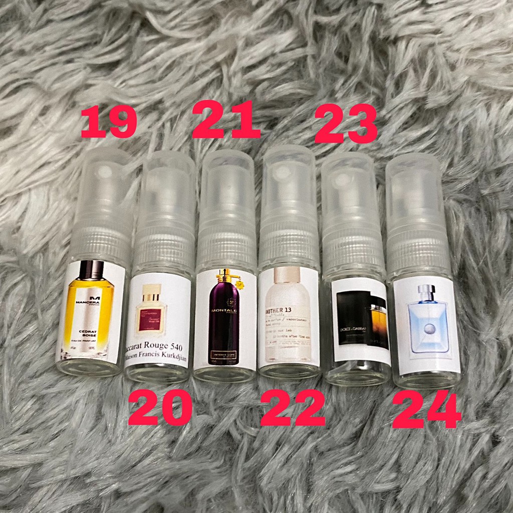 Vial nước hoa (mẫu dùng thử) 2ml dạng xịt | BigBuy360 - bigbuy360.vn