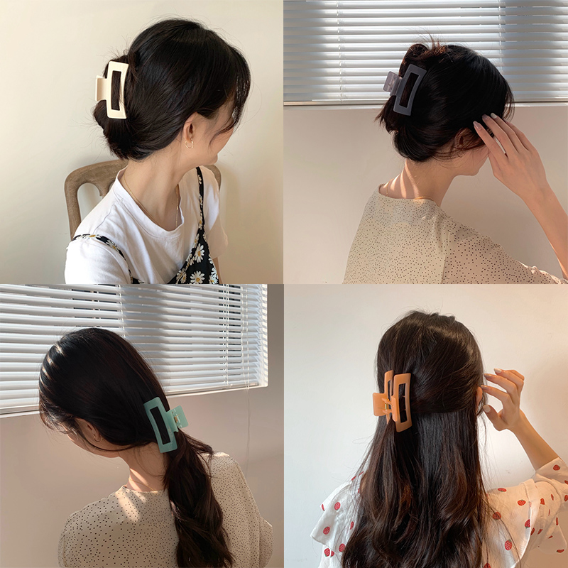 Kẹp tóc dẻo cá tính thanh lịch Hàn Quốc