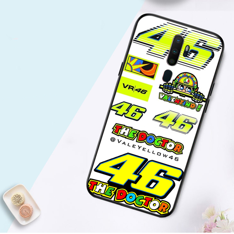 94Z toalla valentino rossi vr 46 Soft Silicone Phone Case OPPO A1K A12 A12E A12S A3S A5 A5S A7 A9 A32 A53 A73 2020 4G