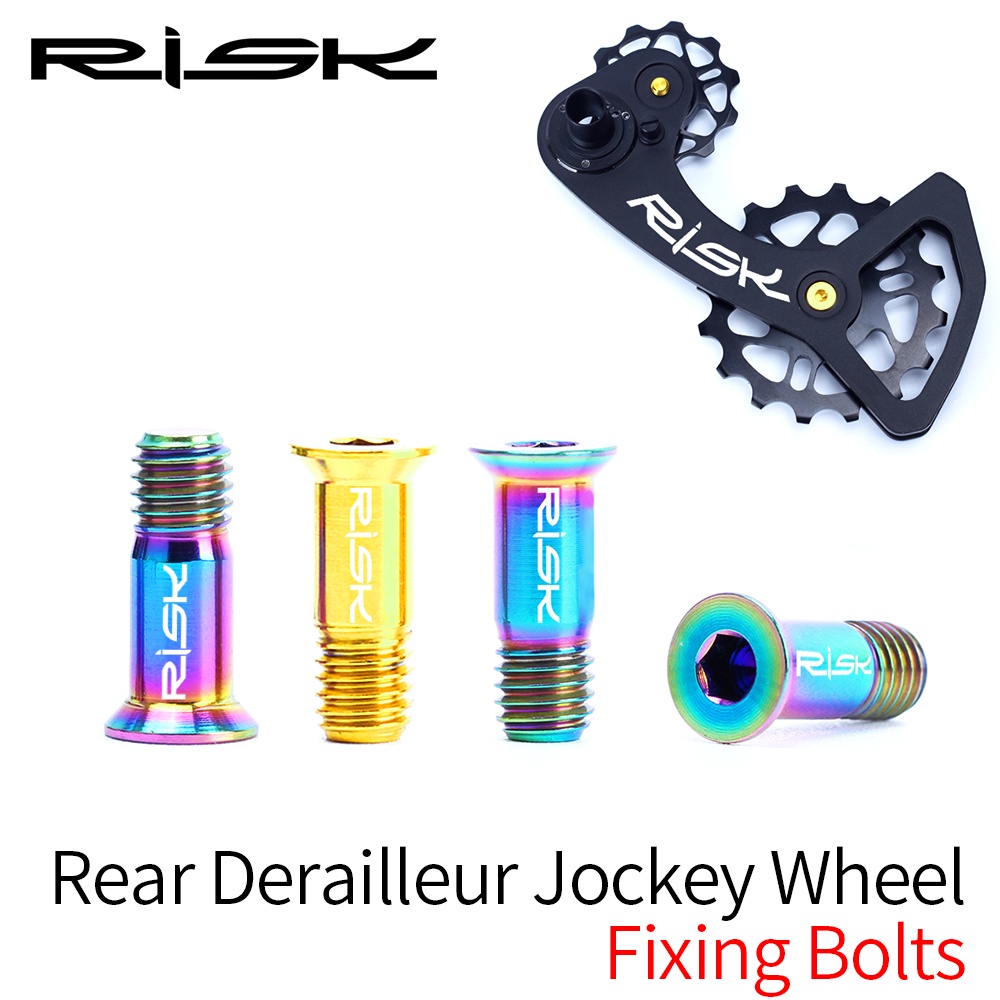 Bu Lông Cố Định Cùi Đề Sau Xe Đạp RISK M5x14.2mm