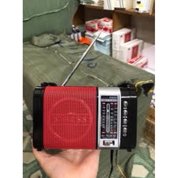 ĐÀI RADIO WAXIBA XB-771-772 URT Đài FM có hỗ trợ thẻ nhớ TF và USB có đèn pin thiết kế sang trọng