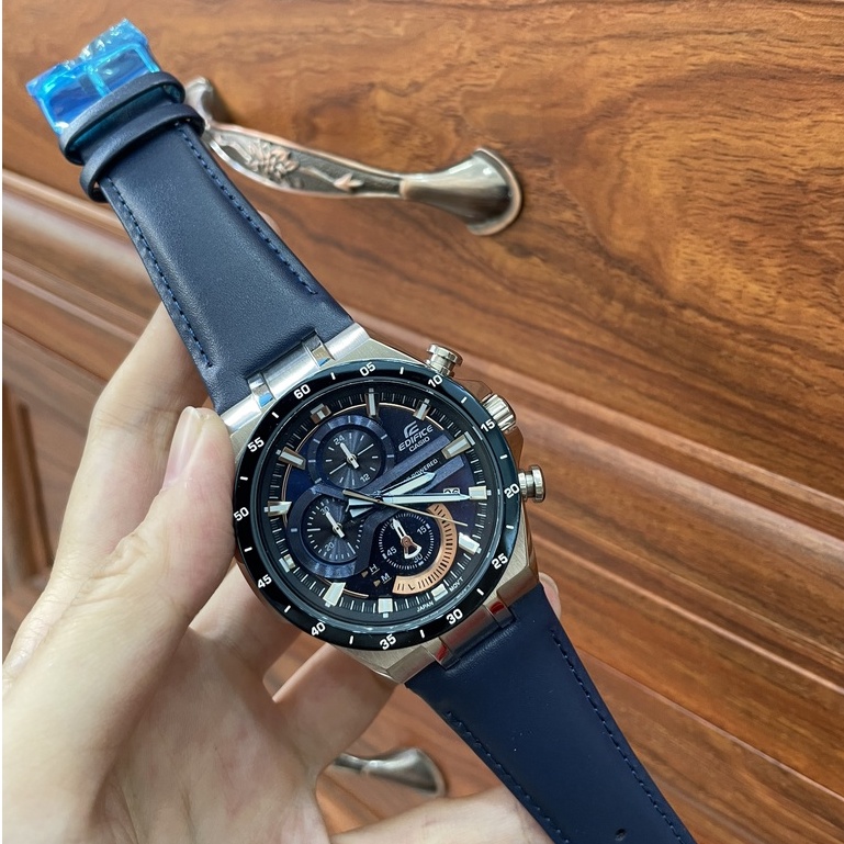 ĐỒNG HỒ NAM CASIO EDIFICE EQS920 EQS800- DÂY THÉP - SIZE 46MM