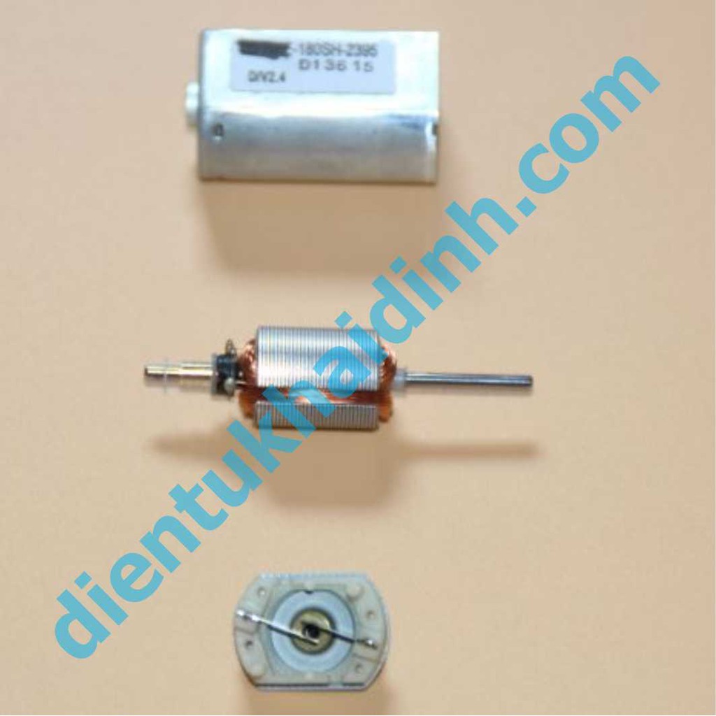 2 cái động cơ DC WFF-180SH-2395 1.5-6V 3800-17000RPM trục 2mm, 32g kde3567