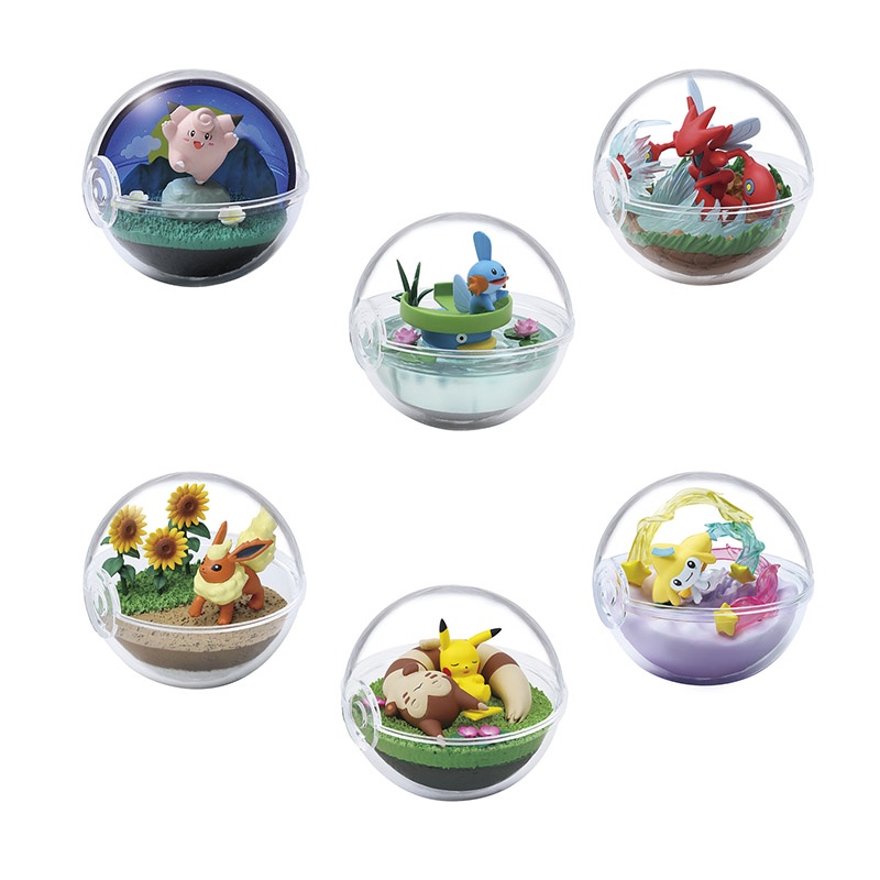 Mô hình Pokemon Terrarium Collection 8 CHÍNH HÃNG Rement