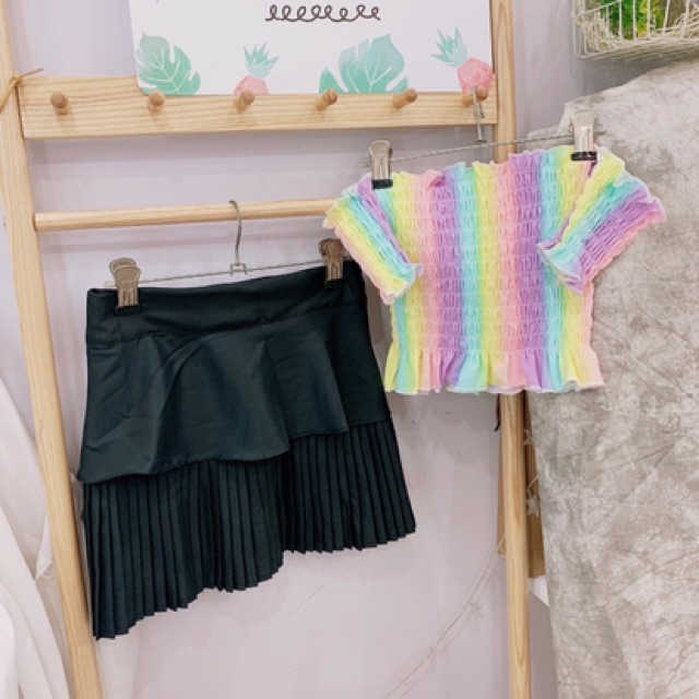 [Mã WASKT410K giảm 10K đơn 50K] CHÂN VÁY BÈO XẾP LY ✌🏻✌🏻 | BigBuy360 - bigbuy360.vn