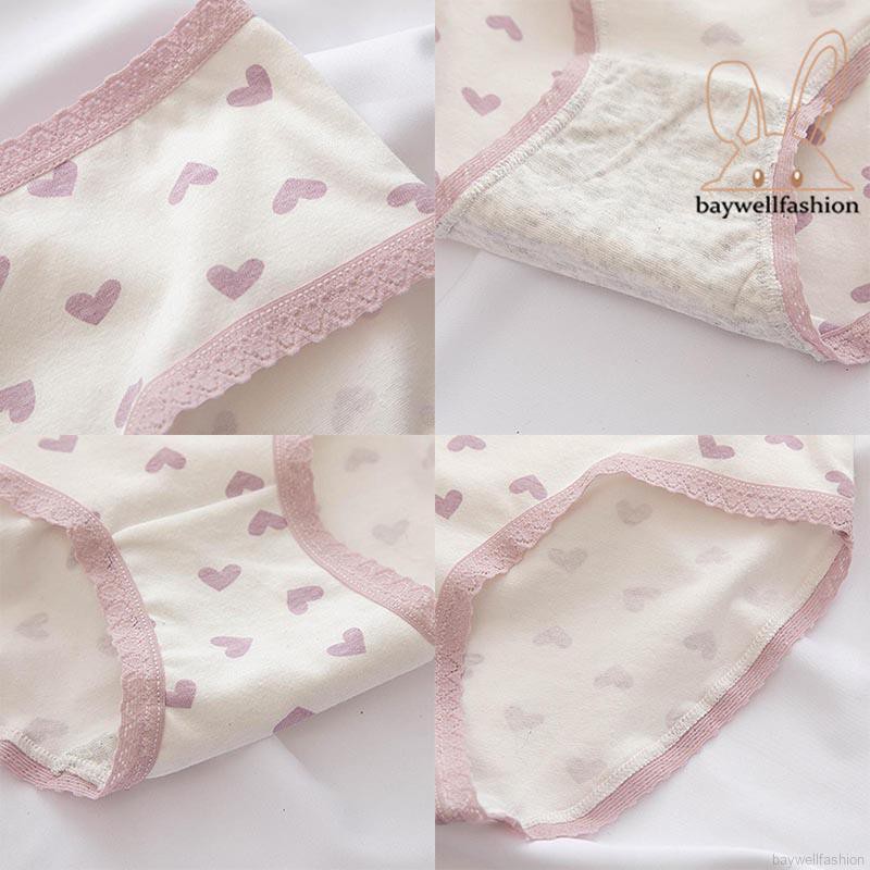 Quần Lót Vải Cotton Thoáng Khí Cho Nữ Size M-2Xl | BigBuy360 - bigbuy360.vn