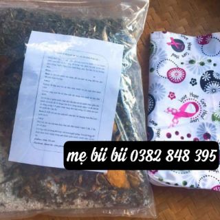Muối thảo dược chườm bụng sau sinh