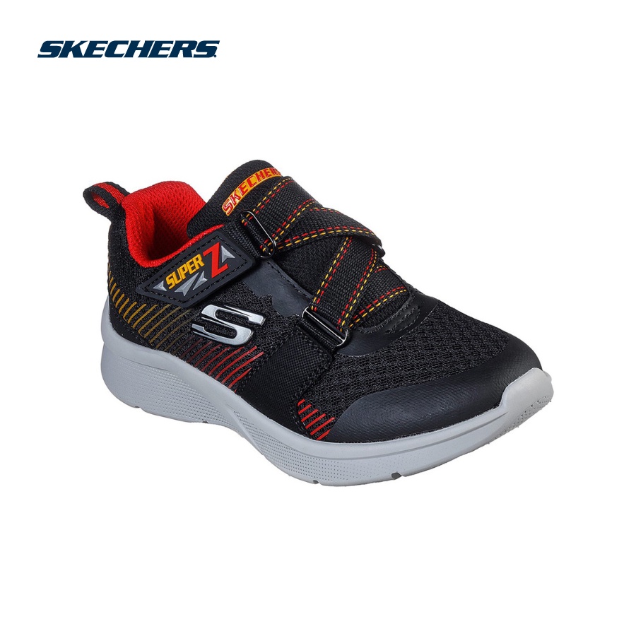 Giày sneaker bé trai Skechers Microspec - 97536L-BKRD