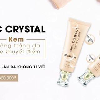 Kem dưỡng trắng da che khuyết điểm Cc Cream Crystal Princess White