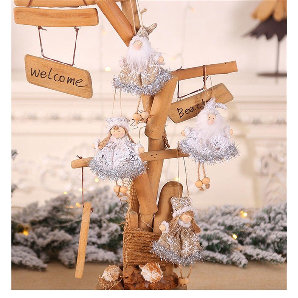 Búp Bê Trang Trí Giáng Sinh Hình Ông Già Noel