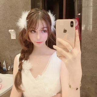 Kẹp tóc lông vũ | Phụ kiện tóc | Lolita