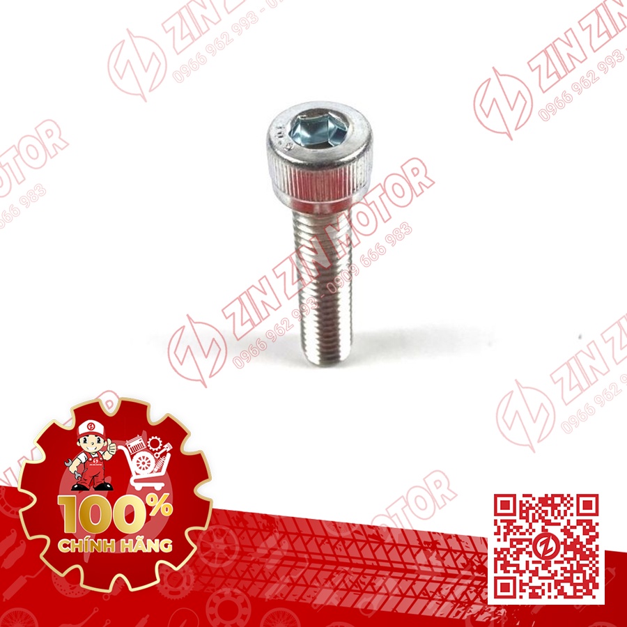 Ốc lục giác 8x32 bắt ghi đồng GSX R150 09106-08185-000 chính hãng Suzuki Indonesia