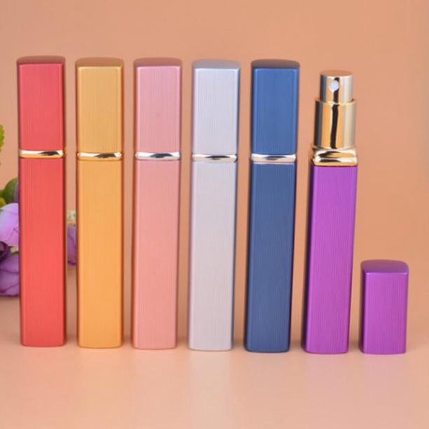 Lọ chiết, Vỏ chiết nước hoa vuông 12ml, chai chiết, ống chiết, HVL TEA