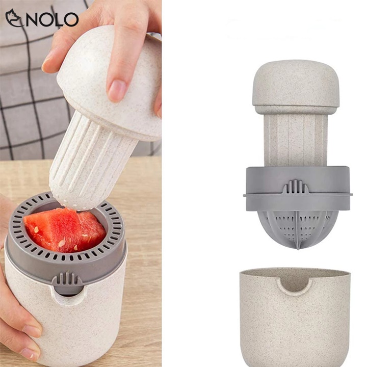 Bình Vắt Ép Trái Cây Ecoco Model ECO03 Dung Tích 400ml Chất Liệu Nhựa Lúa Mạch PP