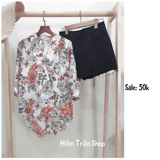  Áo sơ mi hoa chất đẹp