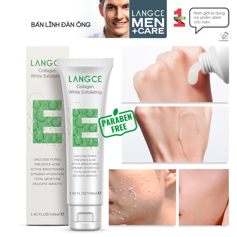 TẨY TẾ BÀO CHẾT AHA/BHA+ ĐẸP DA - FACE it - DA MẶT LANGCE DÀNH CHO NAM | BigBuy360 - bigbuy360.vn