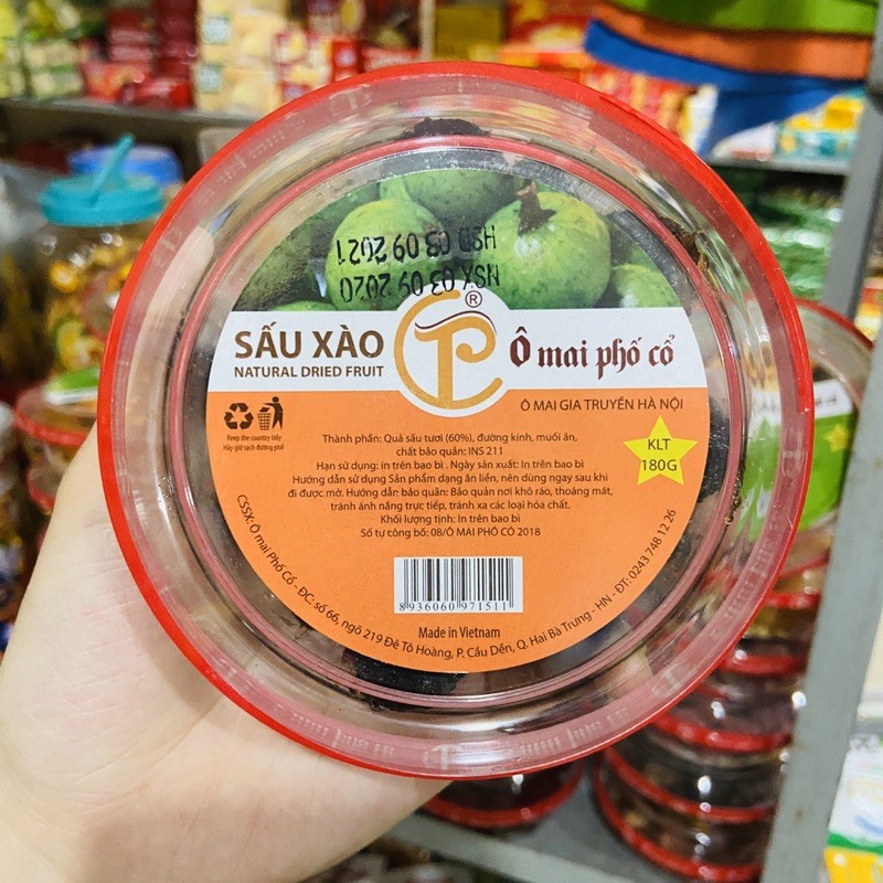 Ô MAI PHỐ CỔ HỘP 180G ĐỦ VỊ