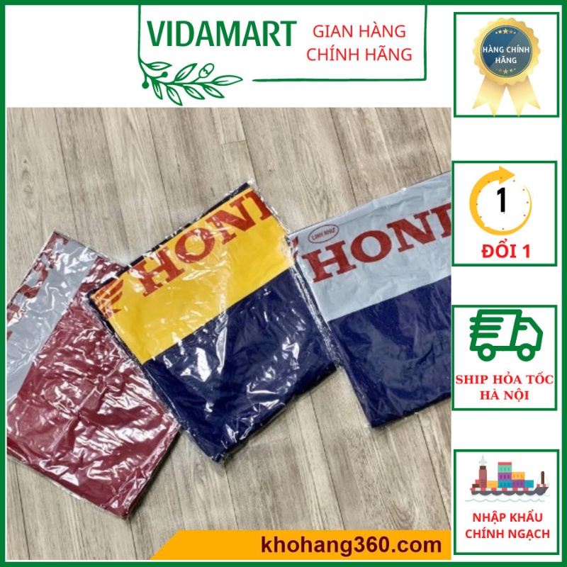 Áo Mưa Cánh Dơi HonDa Dáng Chùm Có Tay Siêu Rẻ Dễ Dàng Xếp Lại, Nhỏ Gọn, Tiện Dụng (vidamart) SP001816