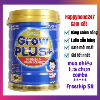 Sữa Grow plus xanh 900g tăng cân khỏe mạnh