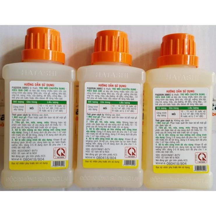 Thuốc diệt mối cực mạnh Fugosin (Mapsedan thế hệ mới) 50Ec 100ml xuất xứ Singapore - diệt mối công trình