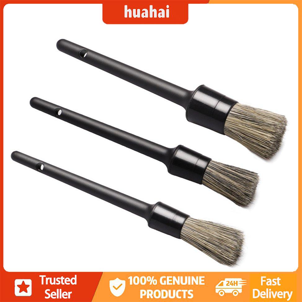 Bộ 3 cọ vệ sinh chi tiết dành cho xe hơi
