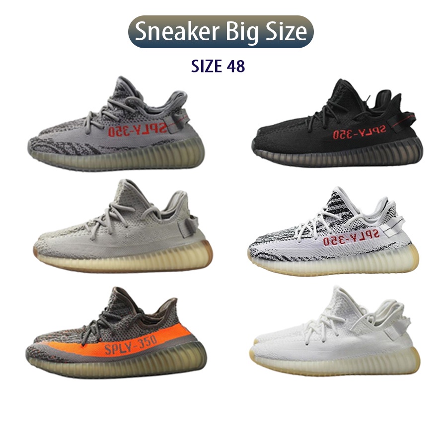 Giày sneaker nam size lớn (big size), giày 350 v2 thể thao size 48, đế boost siêu êm, đi học, đi làm, đi chơi