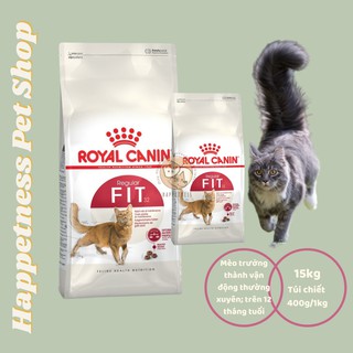 Hạt Royal Canin Fit 32 🌟𝑻𝒖́𝒊 𝑹𝒆𝒑𝒂𝒄𝒌𝒆𝒅 𝒕𝒊𝒆̣̂𝒏 𝒍𝒐̛̣𝒊🌟 cung cấp vừa đủ chất dinh dưỡng giúp cơ thể Boss chắc khỏe