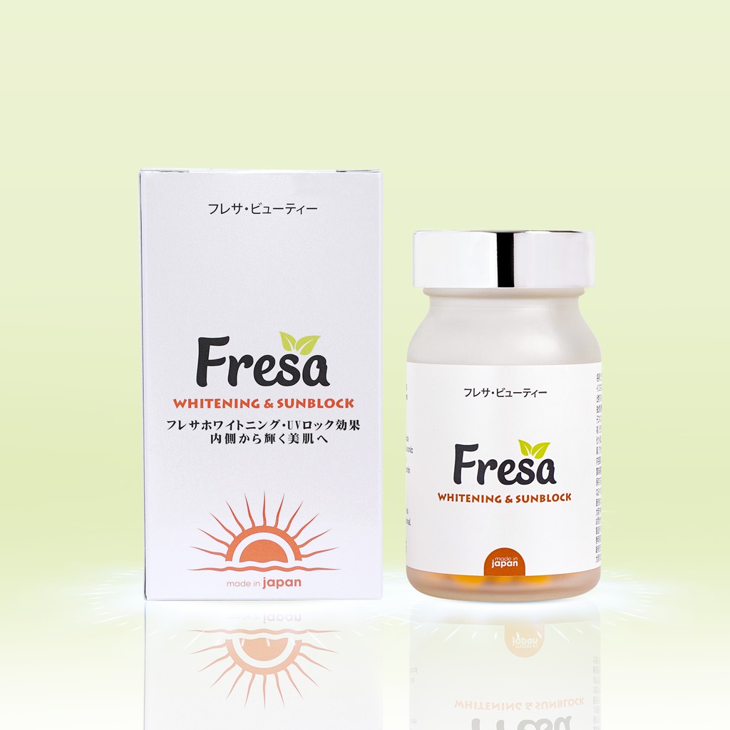 [CHÍNH HÃNG] Viên uống trắng da và chống nắng nội sinh Fresa