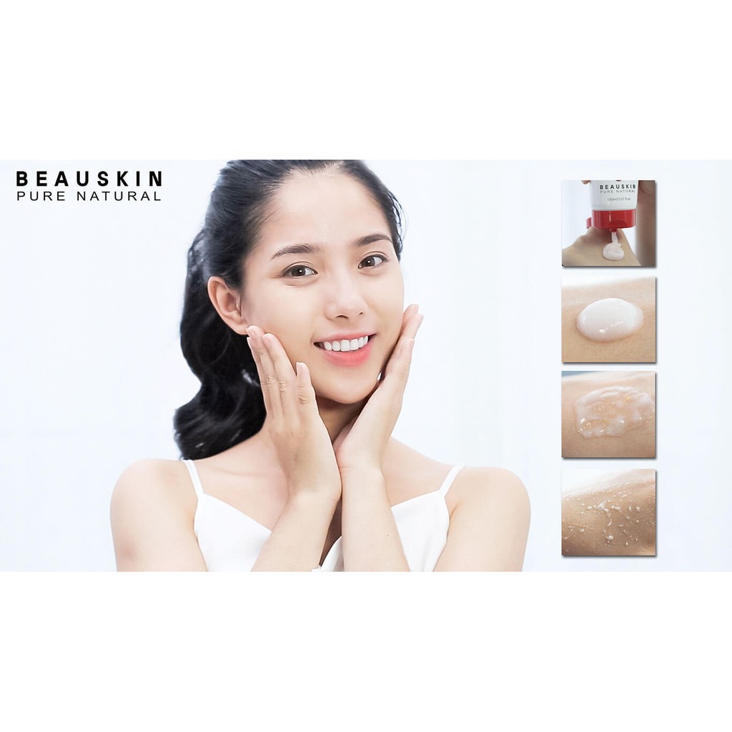 Tẩy tế bào chết sáng da,sạch mụn cám BEAUSKIN Apple Peeling Gel 150ml