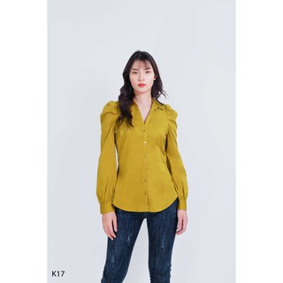 Sơ Mi Nữ Tay Dài Hàng Xuất Khẩu Chính Hãng K17