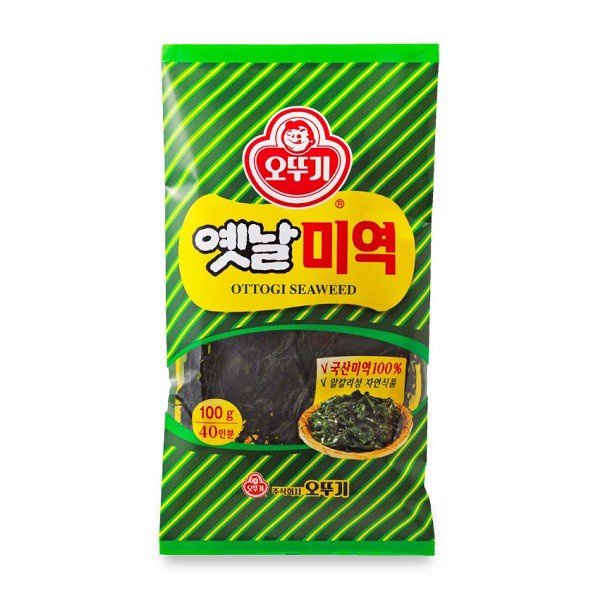 Rong biển khô nấu canh Ottogi Hàn Quốc 100g