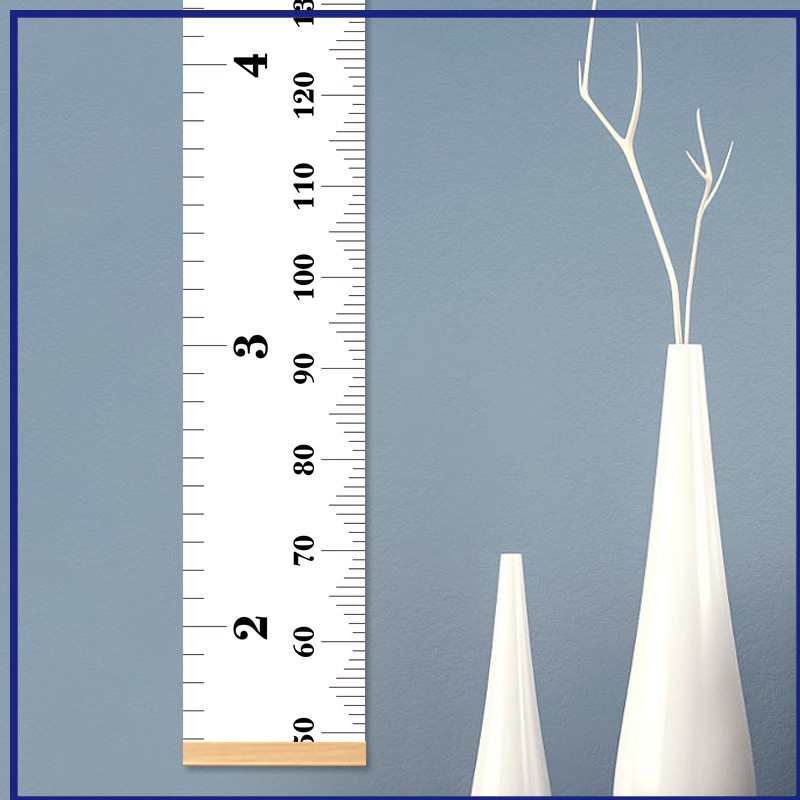 Bảng đo chiều cao treo tường trang trí phòng cho bé