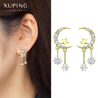 Bông Tai Nữ Mạ Vàng 14K, Thiết Kế Nhã Nhẹn Phong Cách Hàn Quốc - XPBT83