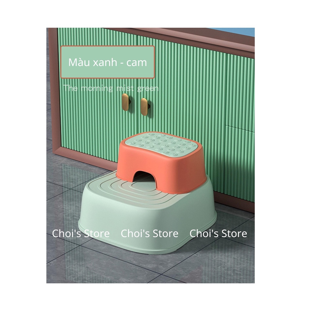 Ghế tự lập cho bé 2 tầng giúp bé vệ sinh cá nhân, có thể tháo rời linh hoạt Choi store 50