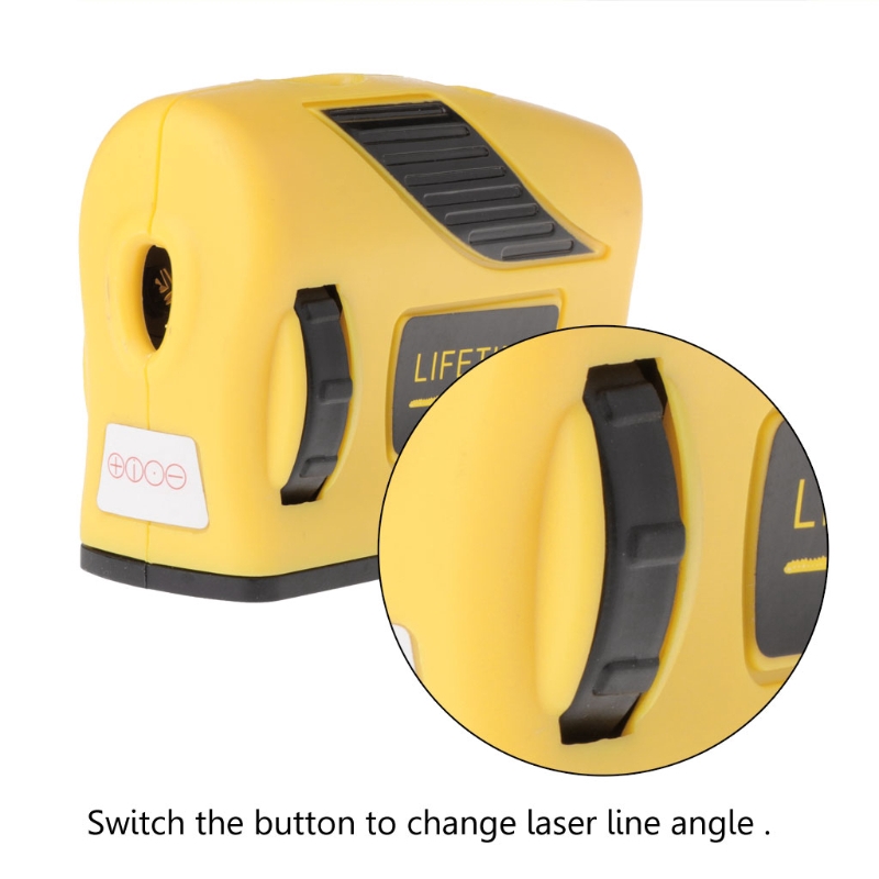 Thước Thủy Laser Tự Cân Bằng 2 Đường Và 1 Đầu Phát Tia Laser 360 Độ