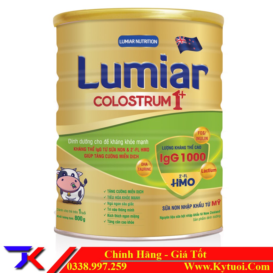 Sữa LUMIAR COLOSTRUM 1+ Hộp 800G