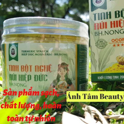 Tinh Bột Nghệ Núi Hiệp Đức Bh'nong Nhanh Chóng Làm Liền Sẹo Vết Mổ Sau Sinh Đẹp Da Tính Kháng Viêm Cao - Ánh Tâm Beauty