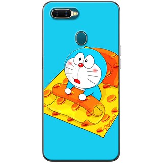 Ốp lưng OPPO A7 2018, A5S, A12 in hình Doraemon thức giấc