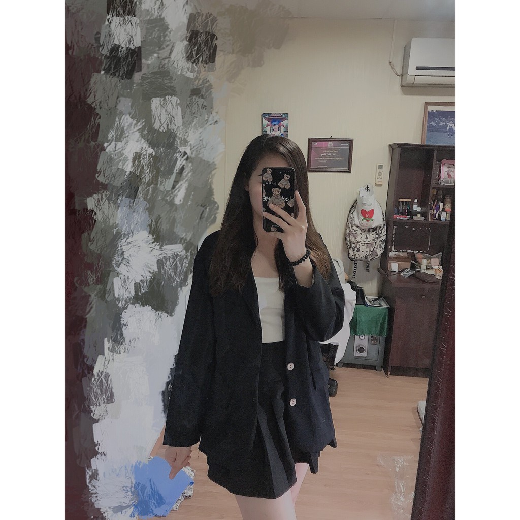 ( Ảnh thật/ Video) áo Blazer nhiều màu Áo vest nữ khoác ngoài vải loại đẹp | BigBuy360 - bigbuy360.vn