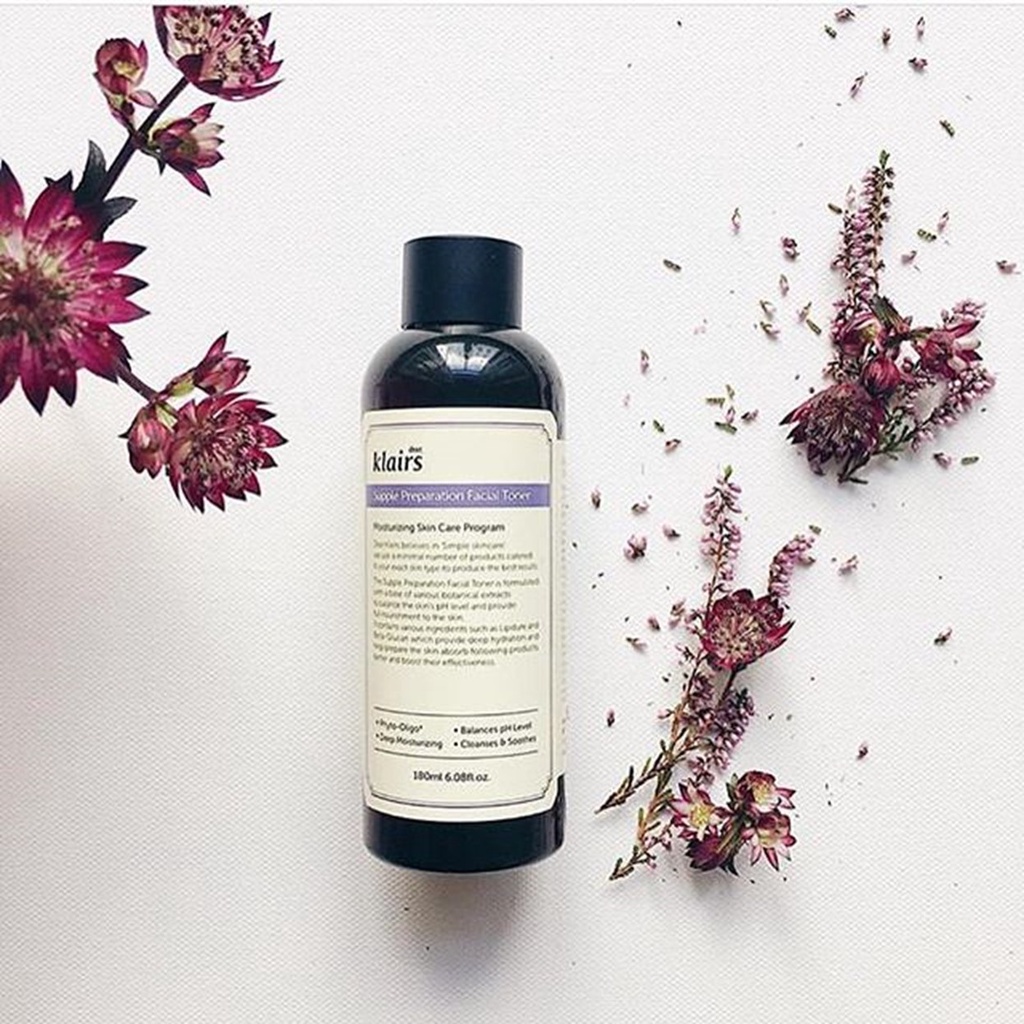 Nước hoa hồng Dear, Klairs Toner 180ml  - San Beauty