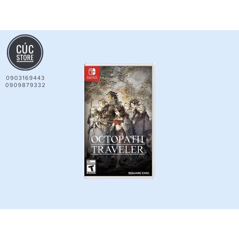 Băng chơi game Nintendo Switch: Octopath Traveler