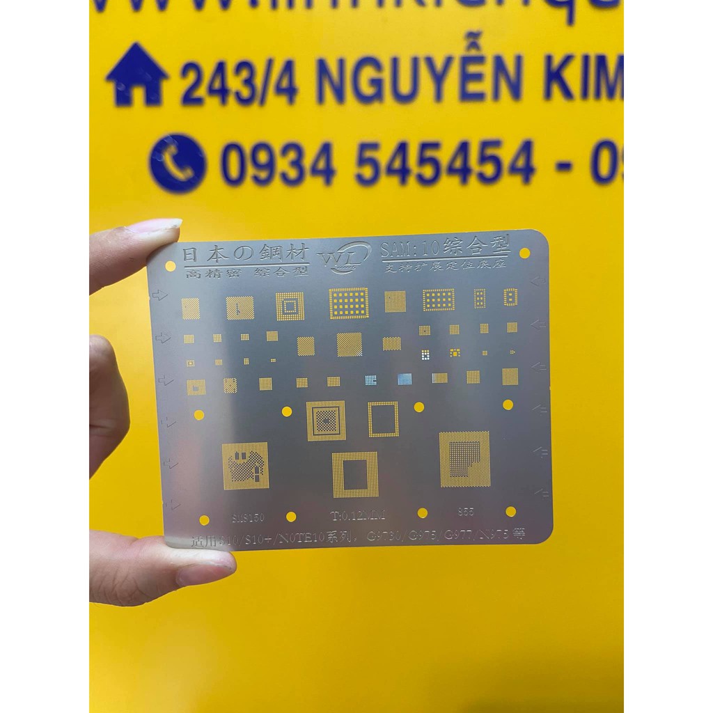 Vĩ làm chân ic samsung WL Sam7 đến Sam 16
