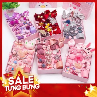 [CHẤT LƯỢNG] HỘP KẸP TÓC 18 MÓN