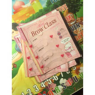 BỘ KHUÔN KẺ LÔNG MÀY Mini BROW CLASS
